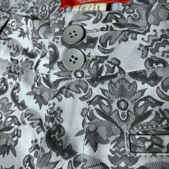 Cartonnier Anthropologie Charlie Brocade ankle pant sz 2 - Picture 9 of 12